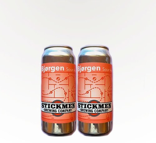 Stickmen Brewing Bjørgen Ligonberry Cider 4 Pack (16oz)