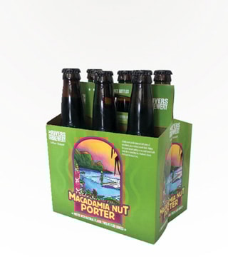 Six Rivers Brewery Macadamia Nut Porter 6 Bottles 12 oz