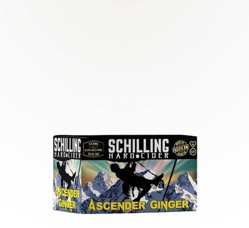 SCHILLING ASCENDER GINGER 6PKC Hard Cider Ciders 6 Cans (12oz)