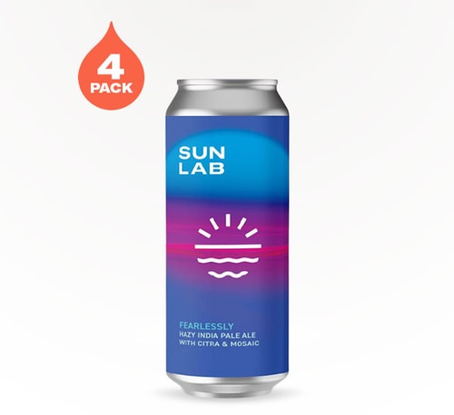Sun Lab Brewing Fearlessly Hazy IPA 4 Pack (16oz)
