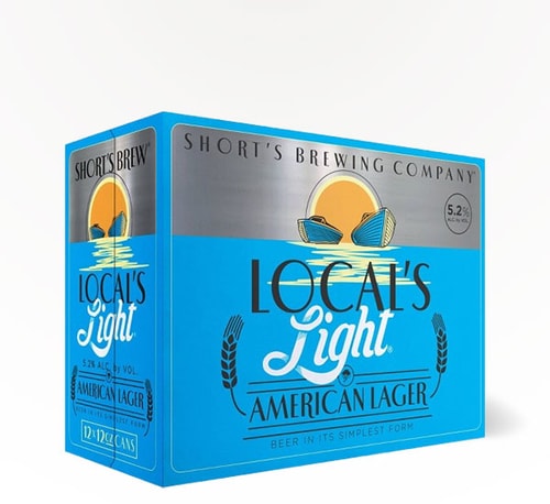 Short's Brewing Local's Light Lager 12 Cans (12oz)