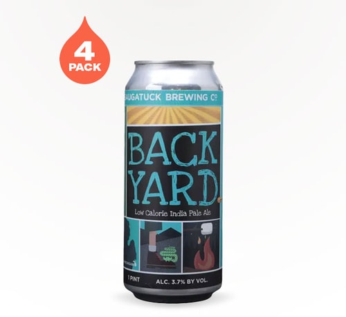Saugatuck Brewing Backyard IPA 4 Pack (16oz)