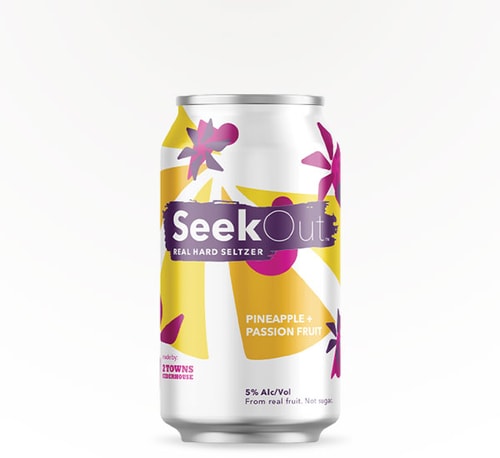 Seekout Hard Seltzer Pineapple and Passionfruit 12oz (Can)