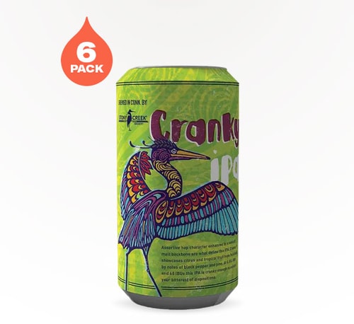 Stony Creek Brewery Cranky IPA 6 Cans 12oz