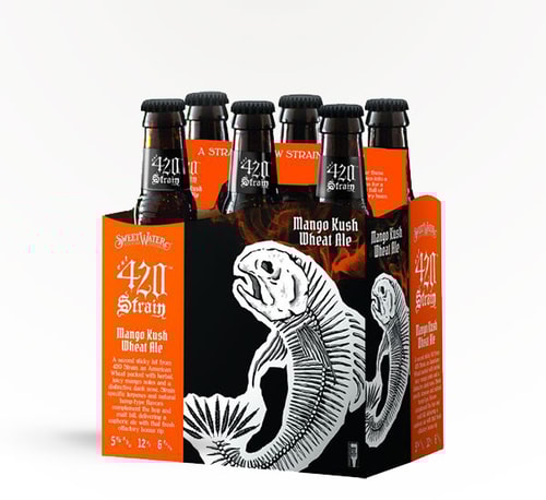 SweetWater Brewing 420 Mango Kush Wheat Ale 6 Bottles (12oz)