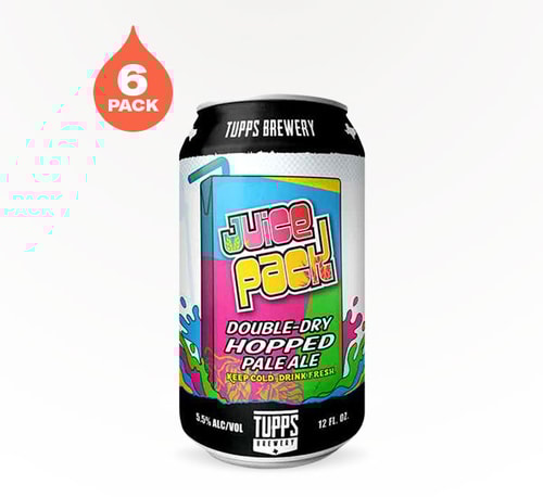 Tupps Brewery Juice Pack Double Dry Hopped Pale Ale 6 Cans (12oz)