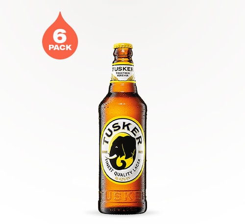 Kenya Breweries Tusker Lager 6 Bottles (12oz)