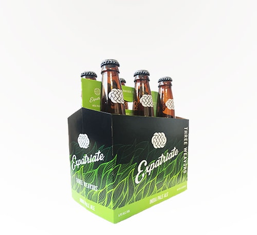 Three Weavers Brewing Expatriate IPA 6 Bottles (12oz)