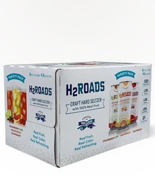 Two Roads Brewing H2Roads Hard Seltzer Variety Pack 6 Cans (12oz)