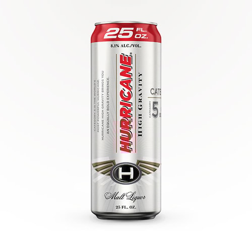 Hurricane High Gravity Malt Liquor 25oz (Can)