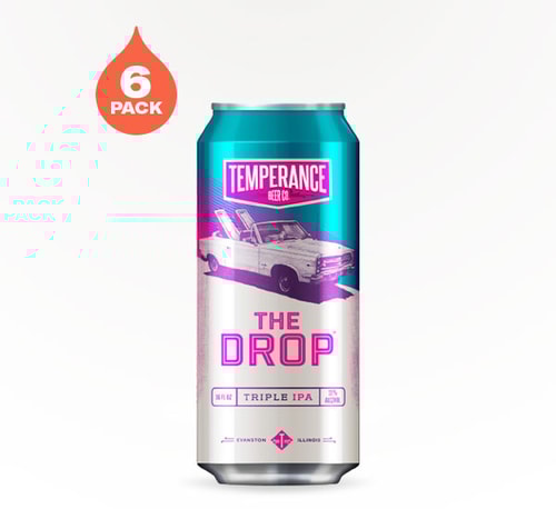 Temperance Beer The Drop Double IPA 6 Cans (12oz)