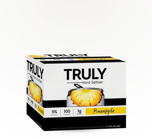 Truly Hard Seltzer Pineapple 6 Cans (12oz)
