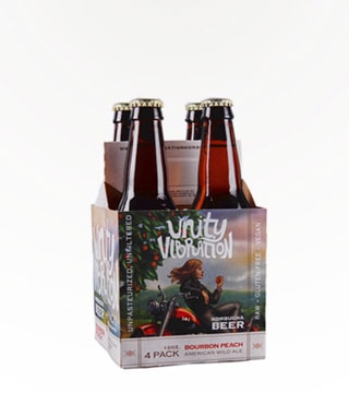 Unity Vibrations Goddess Bourbon Peach Gluten-Free 4 Bottles (12oz)