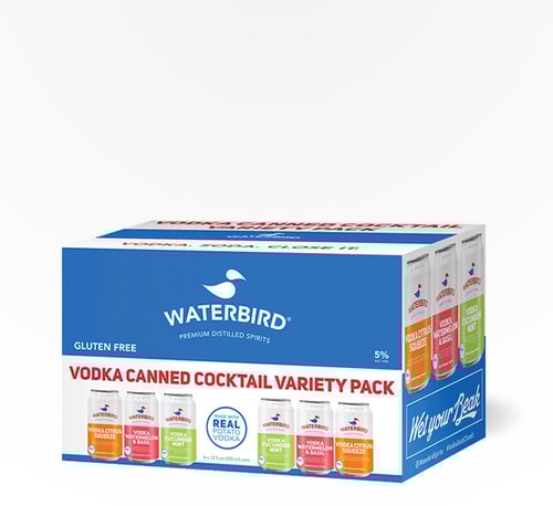 Waterbird Vodka Cocktail Variety Pack 6 Cans (12oz)