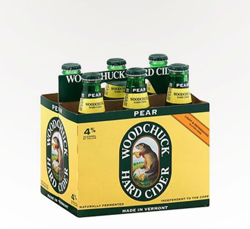 Woodchuck Pear Cider Common Cider 6 Bottles (12oz)