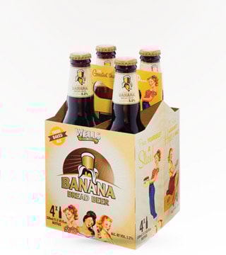 Wells Banana Bread Beer Specialty 4 Bottles (12oz)