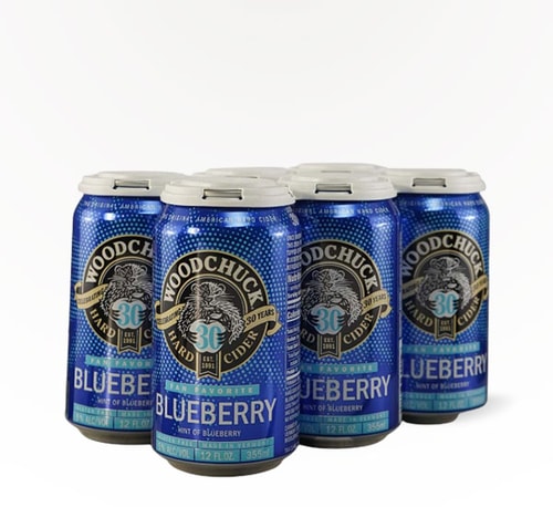 Woodchuck Hard Cider Blueberry Hard Cider 6 Cans (12oz)