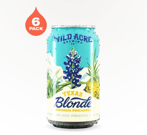 Wild Acre Brewing Texas Blonde Imperial Pineapple Ale 6 Cans (12oz)