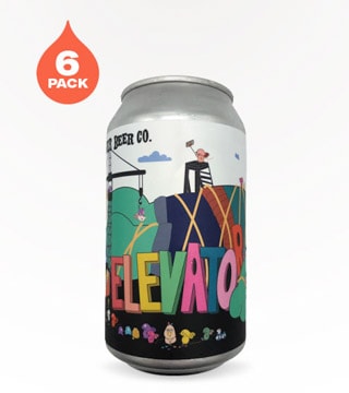 Whiner Beer Elevator Dry Hopped Peach Saison 6 Cans (12oz)