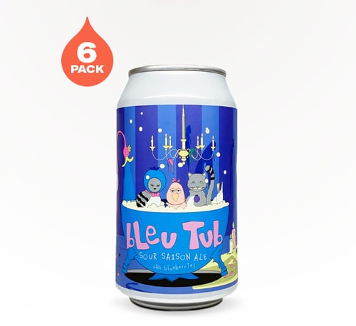 Whiner Beer Bleu Tub Sour Saison Ale 6 Cans (12oz)