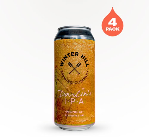 Winter Hill Brewing Darlin's IPA 4 Pack (16oz)