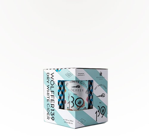 Wölffer Estate Dry White Cider 4 Pack (16oz)