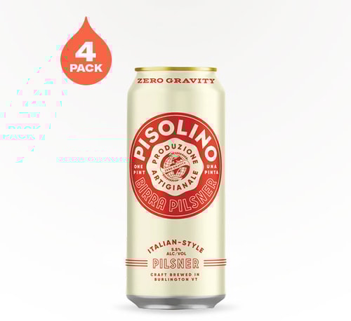 Zero Gravity Brewing Pilsono Italian Pilsner 4 Pack (16oz)