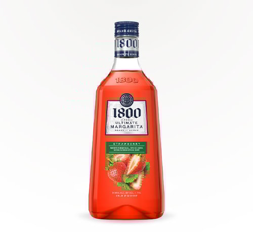 1800 Ultimate Margarita Strawberry 1.75L (Bottle)