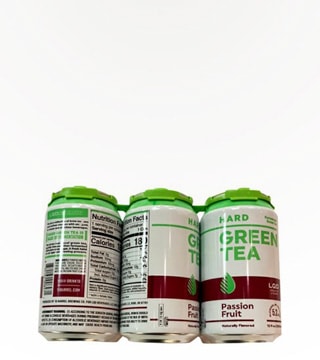 LQD Hard Green Tea Passion Fruit 6 Cans 12 oz