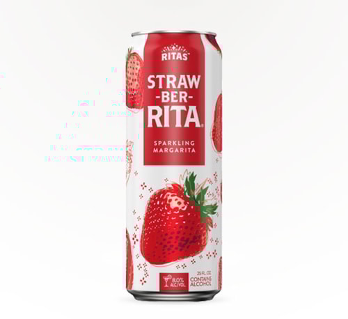 Ritas Straw-Ber-Rita 25oz Bottle