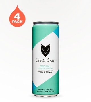 Cool Cat Original Wine Spritzer 4 Cans 12 oz