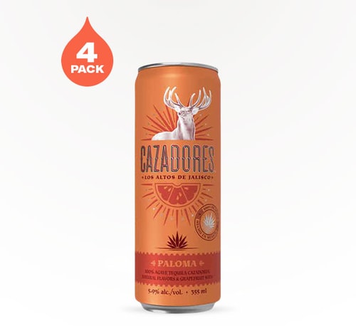 Cazadores Paloma 4 Cans 12oz