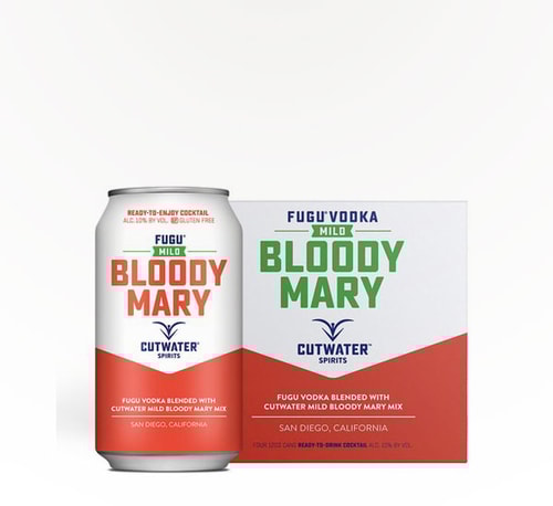 Cutwater Cocktails Mild Bloody Mary 4 Pack 16oz