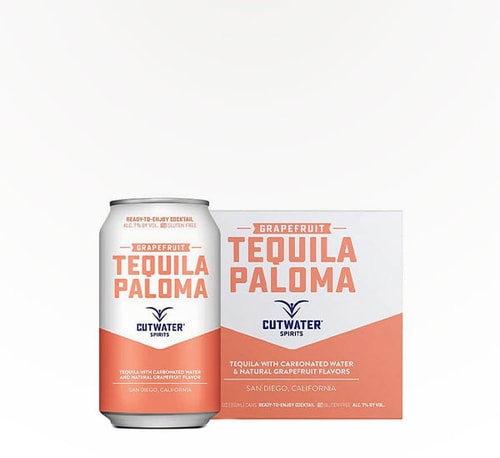 Cutwater Cocktails Tequila Paloma 4 Cans 12oz
