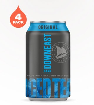 Downeast Cider Hard Iced Tea 4 Cans 12 oz