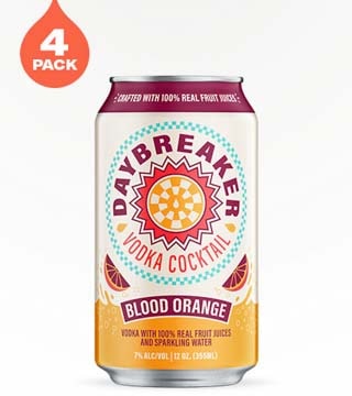 Daybreaker Blood Orange 4 Cans 12 oz