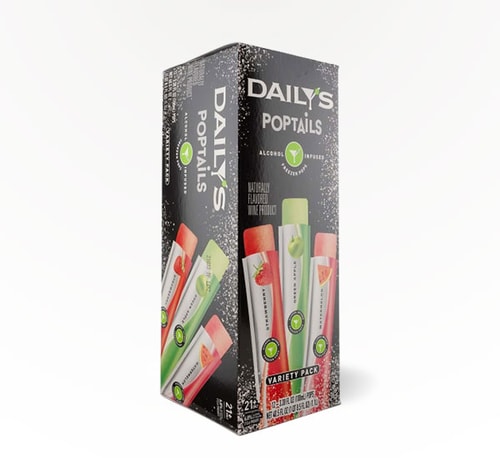 Daily's Poptails Variety Pack 12 Bottles 3.38oz