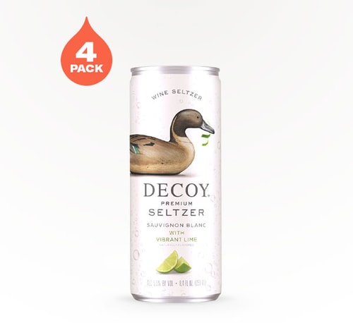 Decoy Wines Sauvignon Blanc with Vibrant Lime 4 Cans (8.4oz)