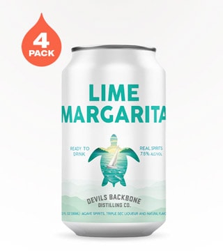 Devil's Backbone Distilling Lime Margarita 4 Cans 12 oz