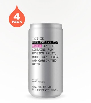 Five Drinks Mojito 4 Cans 200 ml