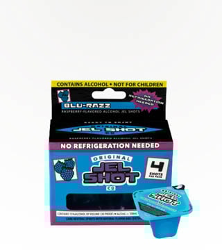 Jel Shot Blu-Razz 4 Pack 25 ml