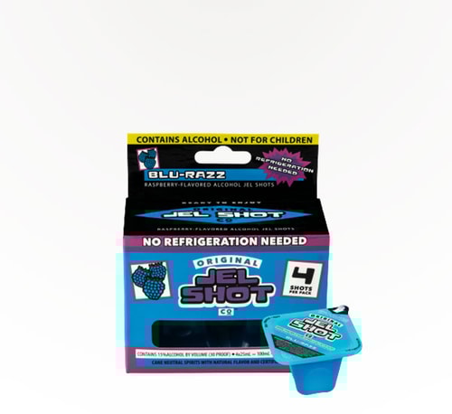 Jel Shot Blu-Razz 4 Pack (16oz)