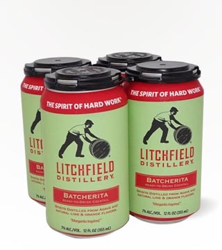 Litchfield Distillery Batcherita 4 Cans 12 oz