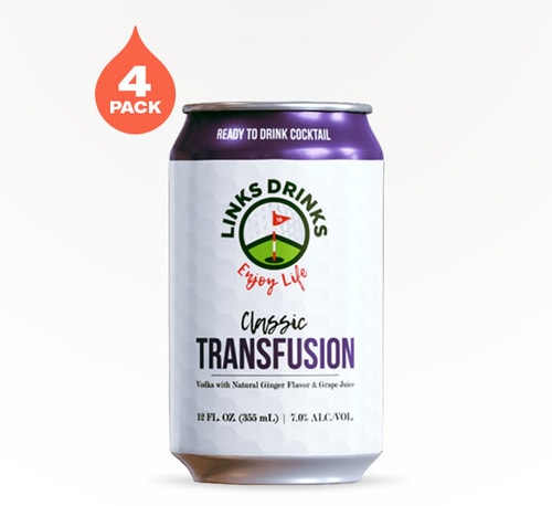 Links Drinks Classic Transfusion 4 Cans (12oz)