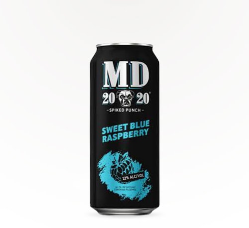 MD 20/20 Sweet Blue Raspberry Spiked Punch 16oz (Can)