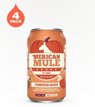 'Merican Mule Pumpkin Style 4 Cans 12 oz