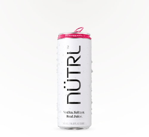 NÜTRL Raspberry Vodka Seltzer 355ml (Bottle)