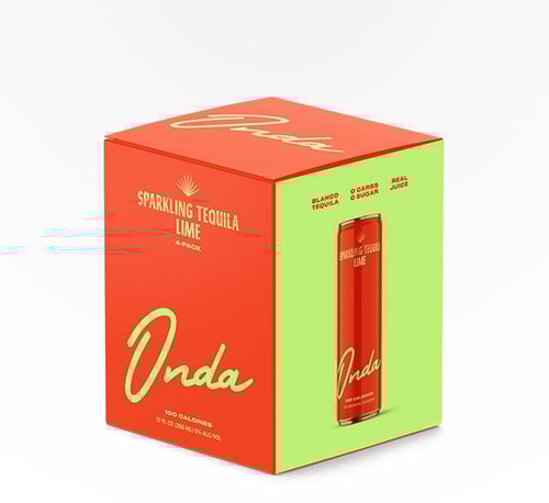 Onda Sparkling Lime Tequila 4 Cans (12oz)