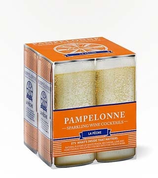 Pampelonne Sparkling Wine Cocktails La Pêche 4 Cans 250 ml