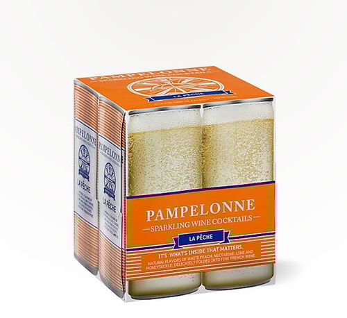 Pampelonne Sparkling Wine Cocktails La Pêche 4 Cans 250ml